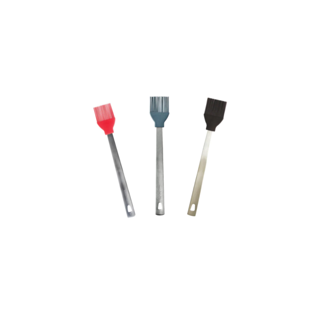 Brocha Silicona y mango de Acero Inoxidable Mastrad edna.mx