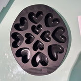 Molde para muffins en forma de corazones MASTRAD