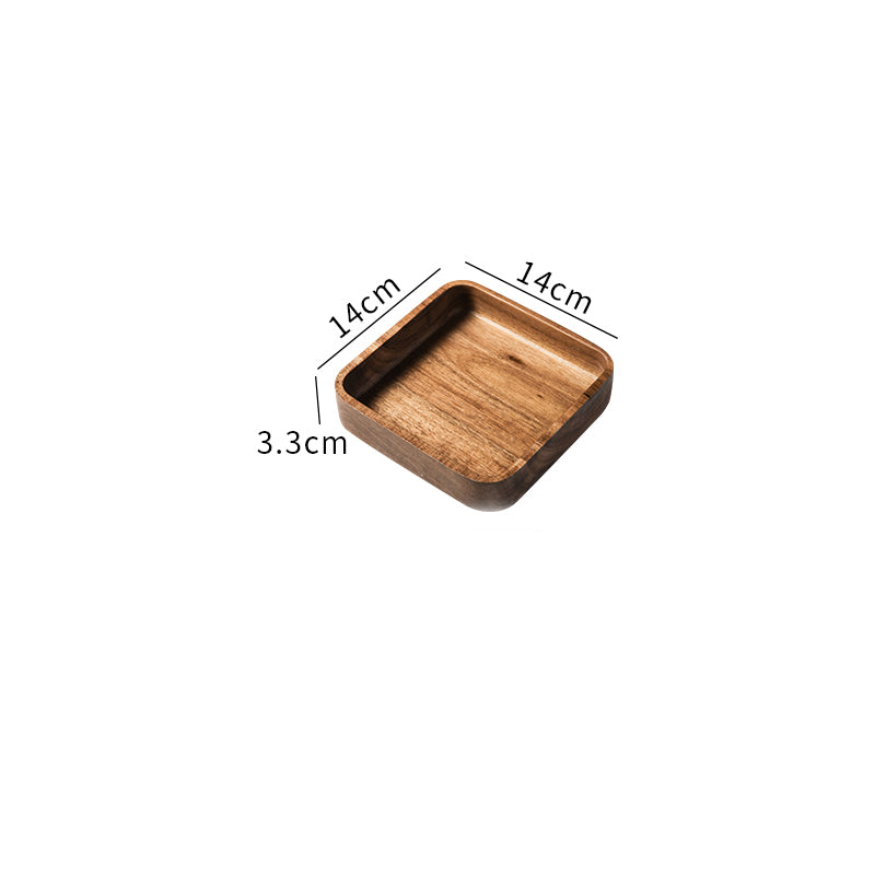 Plato rectangular de madera de Acacia (Envío GRATIS)